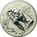 Монета 2 рубля 2005 ММД Знаки зодиака Рак