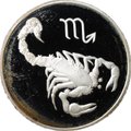 Монета 3 рубля 2003 СПМД Знаки зодиака Скорпион