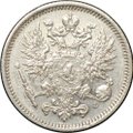 Монета 50 пенни 1890 L Русская Финляндия