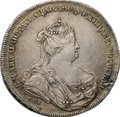 Монета 1 рубль 1738 СПБ