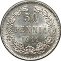 Монета 50 Пенни 1911 L Русская Финляндия