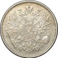 Монета 50 Пенни 1908 L Русская Финляндия