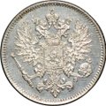 Монета 25 Пенни 1913 S Русская Финляндия