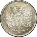 Монета 25 Пенни 1915 S Русская Финляндия