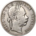 Монета 1 флорин 1887 Австрия