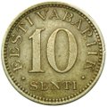 Монета 10 центов 1931 Эстония