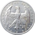 Монета 3 марки 1922 А легенда вокруг орла Германия