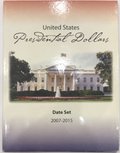 Набор 1 доллар 2007-2012 Президенты США 22 монеты (в альбоме)