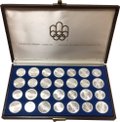 Набор монет 1976 5, 10 долларов 28 монет Олимпиада в Монреале Канада