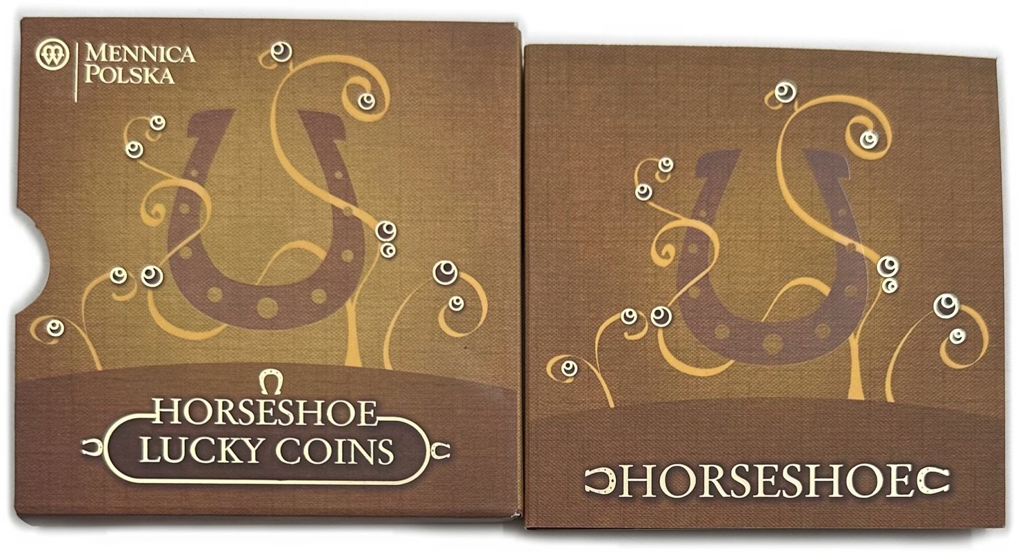 Монета 2 доллара 2013 На Удачу - Подкова Остров Ниуэ