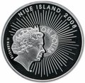 Монета 1 доллар 2008 Аэропорт Сочи Остров Ниуэ