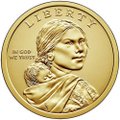 Монета 1 доллар 2018 P США Коренные Американцы Джим Торп Уа-То-Хак
