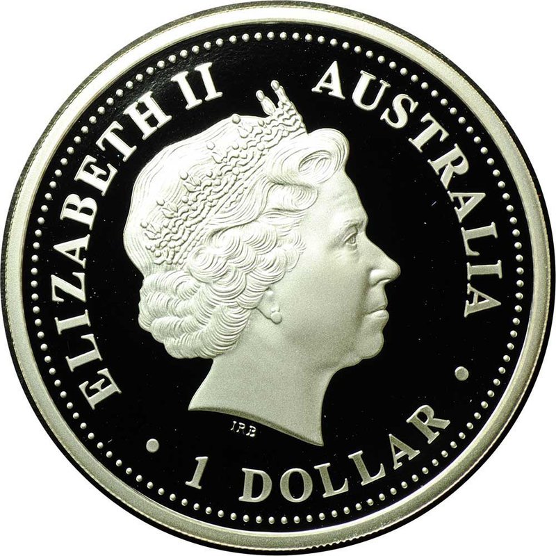 Монета 1 доллар 2004 Арктические территории Станция Моусен пингвин Австралия