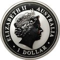 Монета 1 доллар 2007 Год свиньи Лунар Австралия