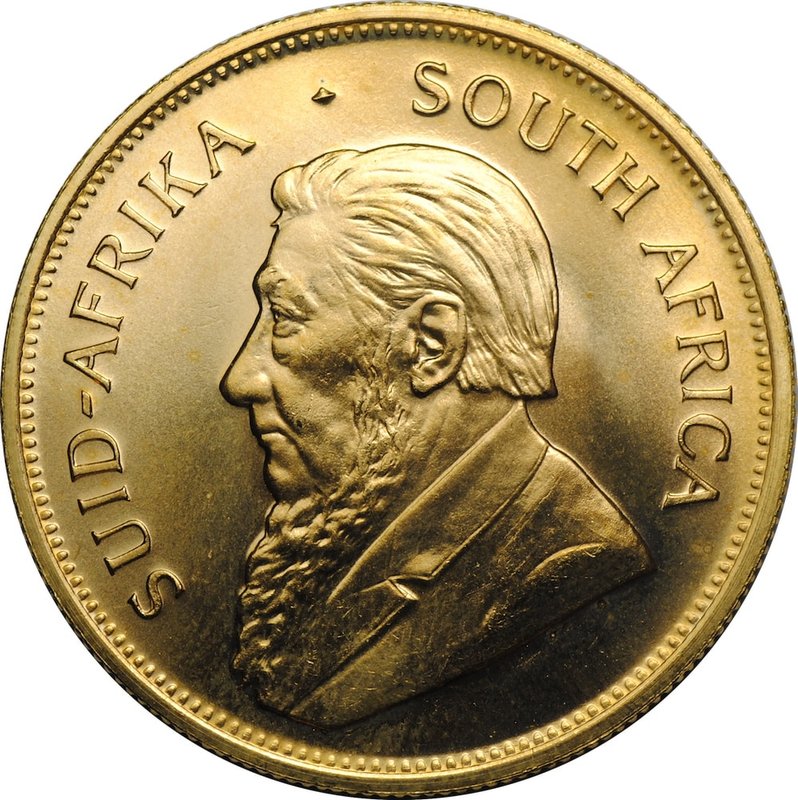 Монета 1 крюгерранд 1984 ЮАР