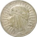 Монета 10 злотых 1933 Ядвига Польша