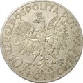 Монета 10 злотых 1933 Ядвига Польша