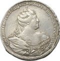 Монета Полтина 1739 Московский тип