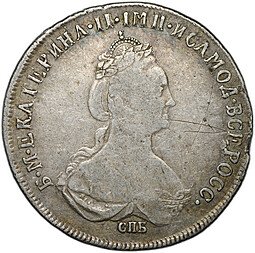 фото для Монета Полтина 1778 СПБ ФЛ Аверс