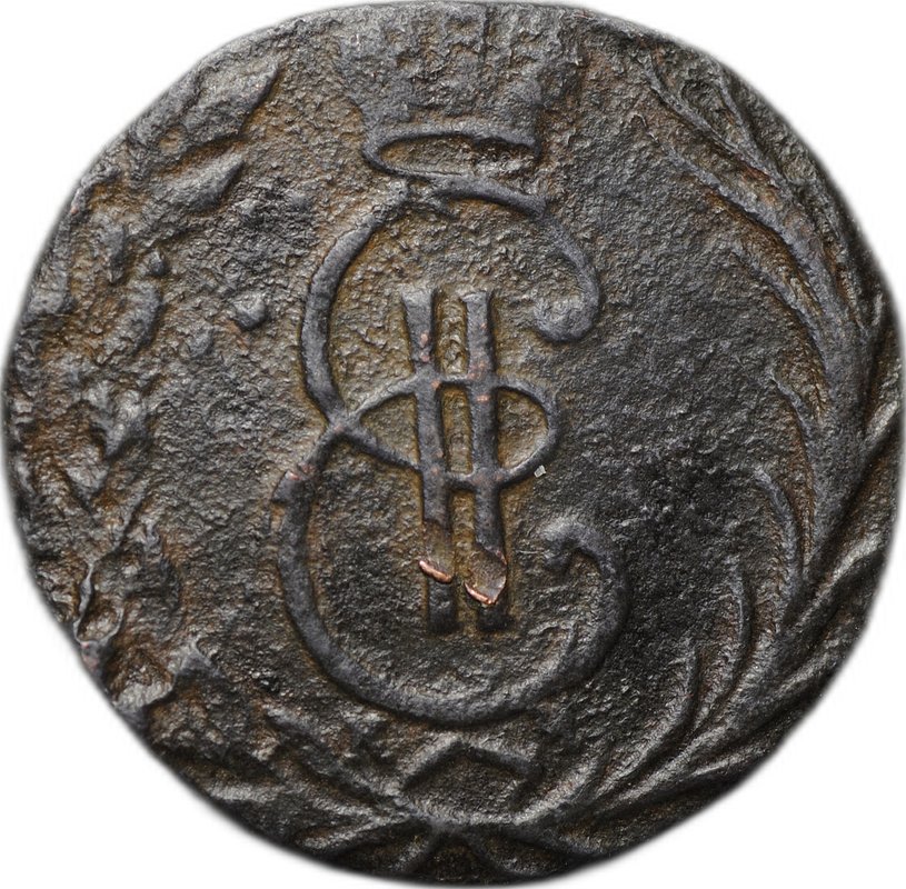 Монета Денга 1769 КМ Сибирская