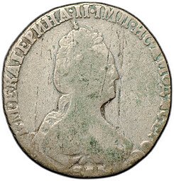 фото для Монета Гривенник 1781 СПБ Аверс