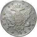Монета 1 рубль 1759 СПБ НК