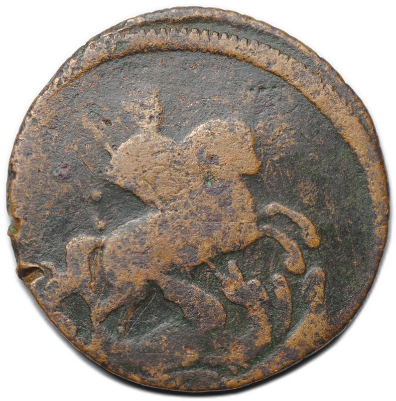 Монета Денга 1760