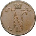 Монета 1 пенни 1904 Русская Финляндия