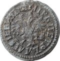 Монета Денга 1705 ПОВЕЛИТЕЛЬ
