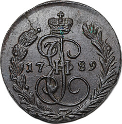 Монета 1 Копейка 1789 ЕМ