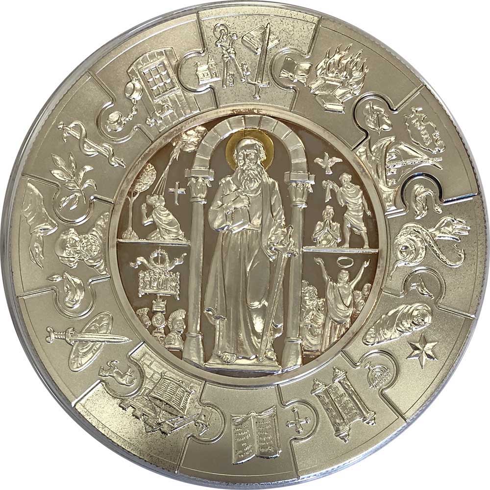 1 12 долларов. Монета 12 апостолов. 12 Апостолов монета Либерия. Монета 100. 100 Долларов 2007 Либерия 12 апостолов монета пазл серебро 999 1кг.