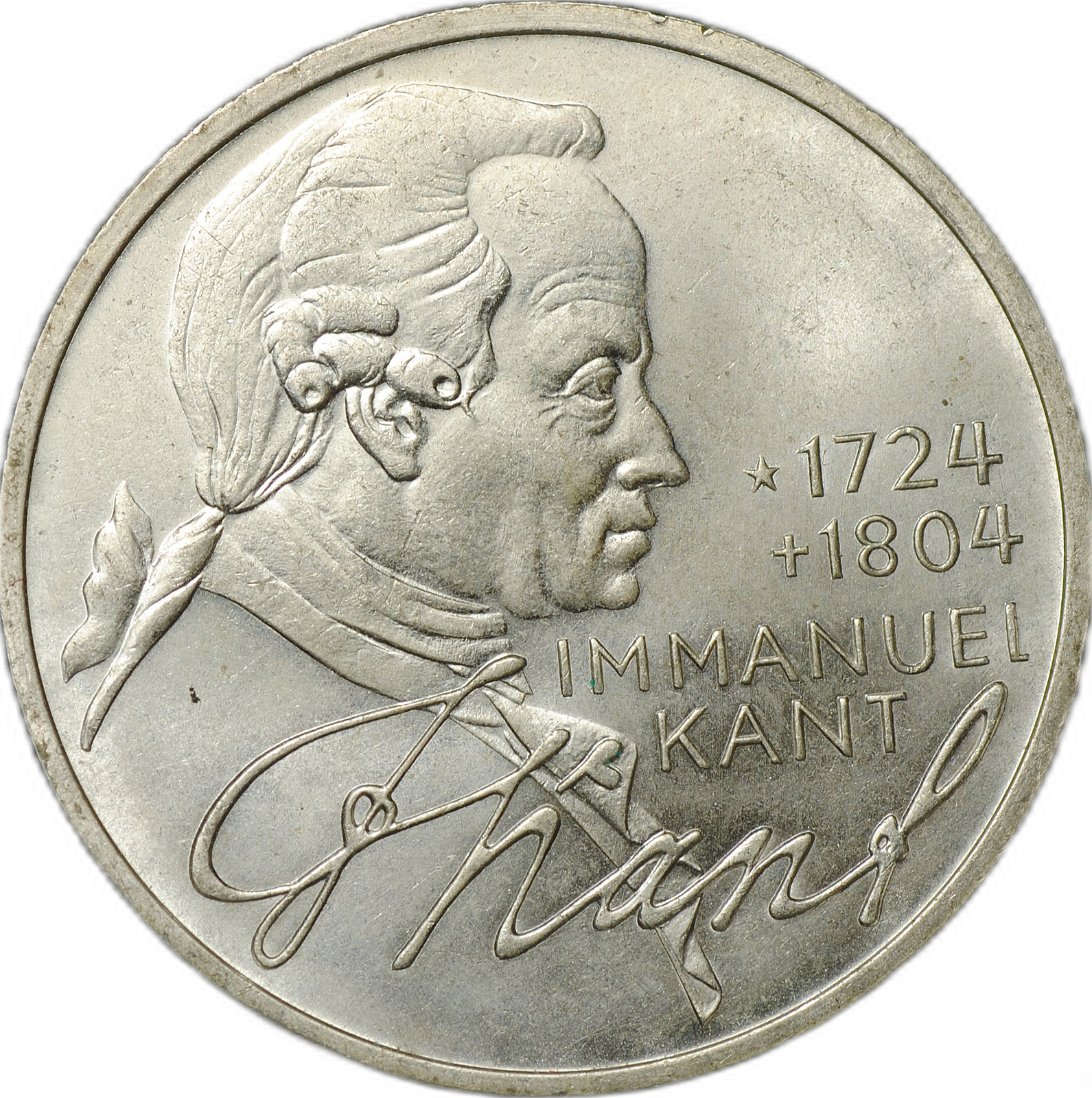 Монета кант 1724-1804