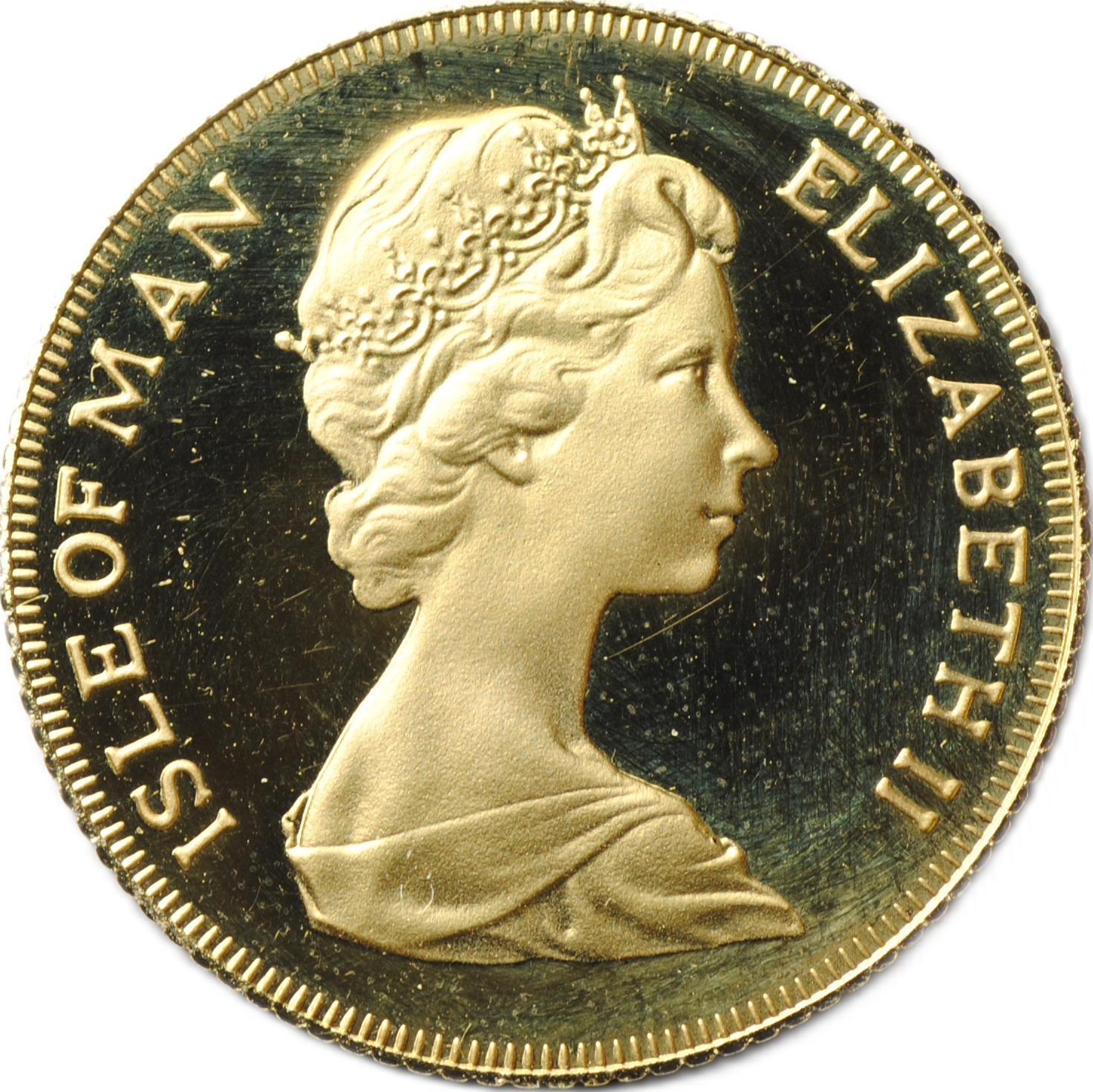 Монета 1/2 соверена 1977 Остров Мэн - купить по цене 41 500 руб. в ...